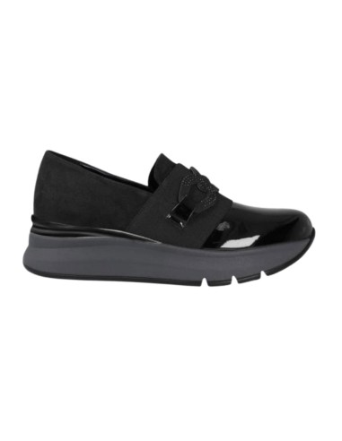 Comart 5D4812 slip on donna in vernice nero Comart - 1 Comart scarpe donna in vernice nero 