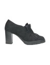 Comart 484367 tronchetti donna in camoscio nero Comart - 1 Comart scarpe donna con tacco in camoscio con frange 