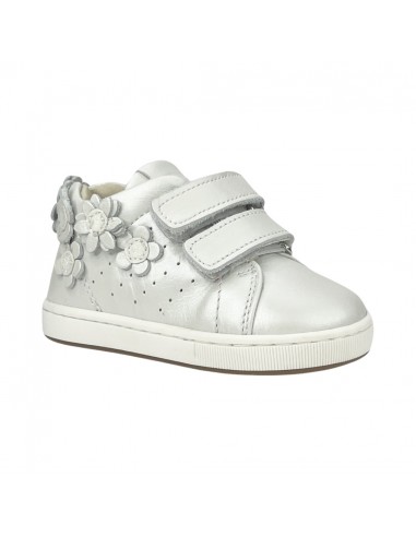 Balducci Soft CITA6211V sneakers bambina in pelle avorio Balducci - 4 Balducci soft scarpe bambina primi passi in pelle con chiu