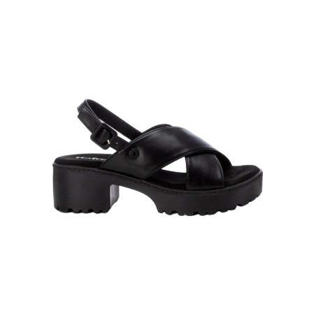 Refresh 172710 sandali donna in similpelle nero