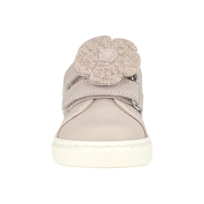 Balducci Soft  MSP4508R sneakers bambina primi passi in pelle rosa Balducci - 2 Balducci soft scarpe bambina con strappi in vera