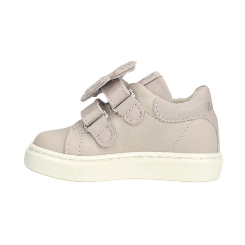 Balducci Soft  MSP4508R sneakers bambina primi passi in pelle rosa Balducci - 4 Balducci soft scarpe bambina con strappi in vera