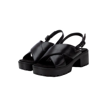 Refresh 172710 sandali donna in similpelle nero