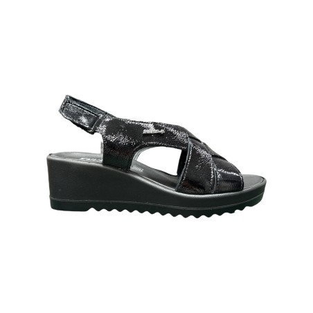 Enval Soft 7778700 sandali donna in naplak nero