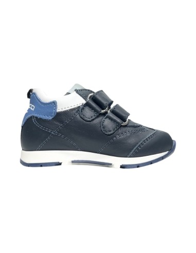 Balducci CSPORT 5652 sneakers bambino pelle blu Balducci - 2 Balducci scarpe bambino primi passi in vera pelle con chiusura velc