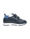 Balducci CSPORT 5652 sneakers bambino pelle blu Balducci - 2 Balducci scarpe bambino primi passi in vera pelle con chiusura velc