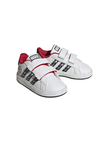 Adidas Neo Grand Court Spider man CF I B8519A85 sneakers bambino Adidas - 1 Adidas Neo Grand Court Spider man scarpe con velcro 