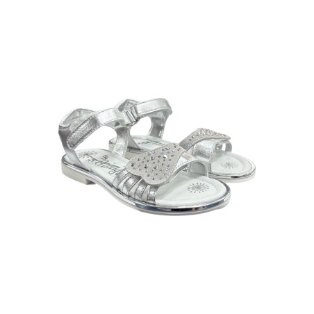 Primigi 7935600 sandali bambina in camoscio argento