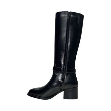 KEYS K-8742 stivali donna in pelle nero