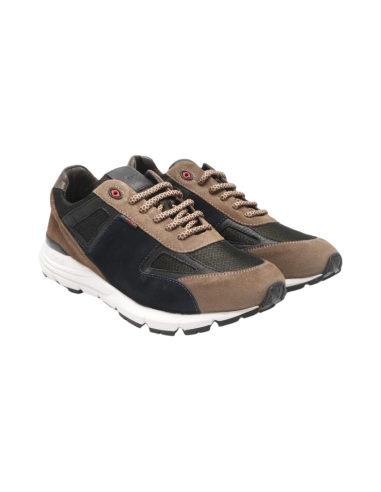 EXTON 627 sneakers uomo in camoscio color beige Exton - 1 Exton scarpe casual uomo scamosciato steppa 