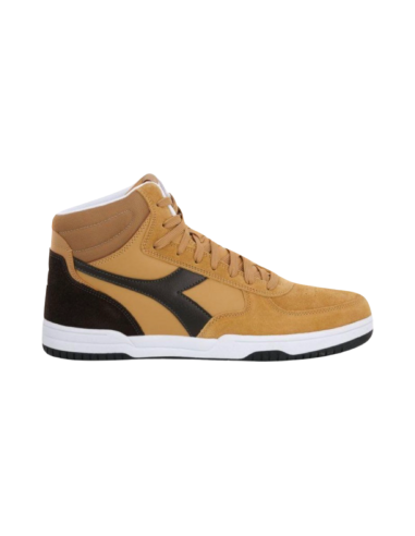 Diadora Raptor Mid S 101.177702 01 25130 sneakers uomo in camoscio beige Diadora - 1 Diadora Raptor Mid S scarpe sportive casual