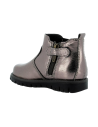 PRIMIGI 6357533 stivaletti bambina primi passi in pelle grigio fumo Primigi - 2 Primigi scarpe alte kids in vera pelle laminata 