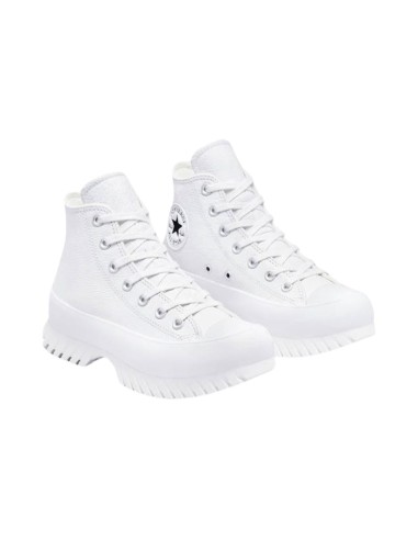 Converse Chuck Taylor All Star Lugged A03705C-TW sneakers donna in pelle bianco Converse - 2 Converse Chuck Taylor All Star Lugg