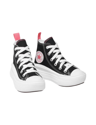 CONVERSE Chuck Taylor All Star Move Hi 371527C scarpe sportive kids in tela nero Converse - 1 Converse Chuck Taylor All Star Mov