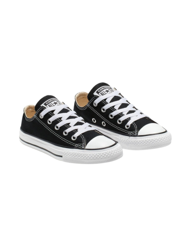 Converse Chuck Taylor All Star Ox 3J235C sneakers bambino in tela nero Converse - 1 Converse All Star Ox Infant/Youth 3J235C sca