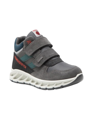 Primigi 2891811 sneakers bambino in camoscio e pelle grigio Primigi - 1 Primigi scarpe kids con chiusura velcro in camoscio e pe