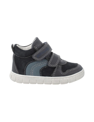 Primigi 2909722 sneakers bambino in nabuk e camoscio grigio Primigi - 1 Primigi scarpe bambino con velcro in nabuk 