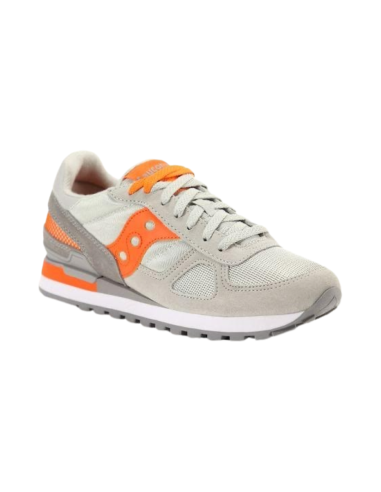 Saucony Shadow Original S2108-812 sneakers uomo in camoscio grigio Saucony - 1 SAUCONY SHADOW ORIGINALS scarpe sportive uomo gre