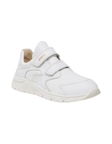 Primigi 3920800 sneakers bambino in pelle bianco Primigi - 1 Primigi kids scarpe in pelle con chiusura velcro 