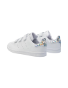 Adidas Stan Smith Cf C EE8484 sneakers bambina in similpelle bianco Adidas - 2 Adidas Stan Smith CF C scarpe kids sportive in pe