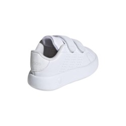 Adidas Advantage CF I ID5283 sneakers bambino in similpelle bianco 2