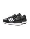 ADIDAS RUN 80s GV7302 sneakers sportive uomo in camoscio nero e bianco Adidas - 2 Adidas RUN 80s GV7302 scarpe casual uomo in ca