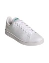 ADIDAS Advantage Base GW2063 sneakers sportive uomo in similpelle bianco Adidas - 2 Adidas Advantage Base white green scarpe bas