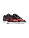 NIKE Court Vision DV6488 001 sneakers sportive uomo in similpelle rosso e nero Nike - 1 Nike Court Vision scarpe basse uomo in e