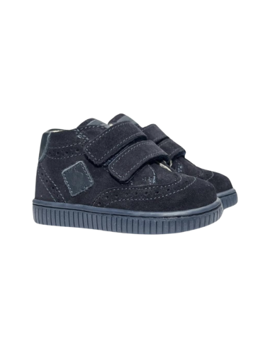 Balducci Soft CSP5212C sneakers bambino in camoscio blu Balducci - 1 Balducci soft scarpe bambino primi passi in camoscio con ch