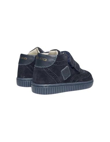 Balducci Soft CSP5212C sneakers bambino primi passi in camoscio blu Balducci - 2 Balducci soft scarpe con strappi bambino in cam