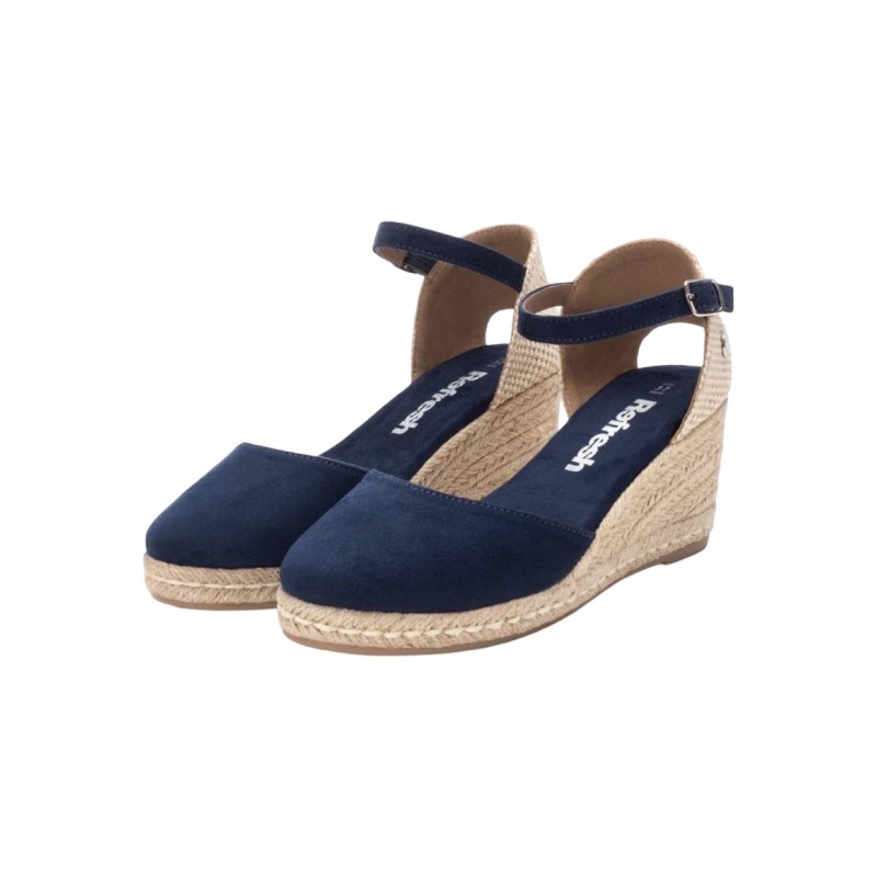 Refresh 170770 sandali donna in camoscio blu