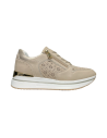 QUEEN HELENA X30-1 sneakers donna in similpelle beige Queen Helena - 1 Queen Helena Shoes scarpe donna primavera estate in ecope