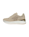 QUEEN HELENA X30-1 sneakers donna in similpelle beige Queen Helena - 2 Queen Helena Shoes scarpe donna primavera estate in ecope