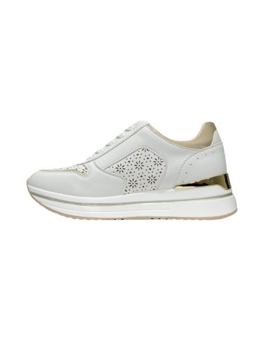 QUEEN HELENA X30-1 sneakers donna in similpelle bianco Queen Helena - 2 Queen Helena Shoes scarpe donna primavera estate in ecop